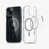 ACS03210 - iPhone 13 Pro Max Case Ultra Hybrid Mag Safe Compatible in white showing the back
